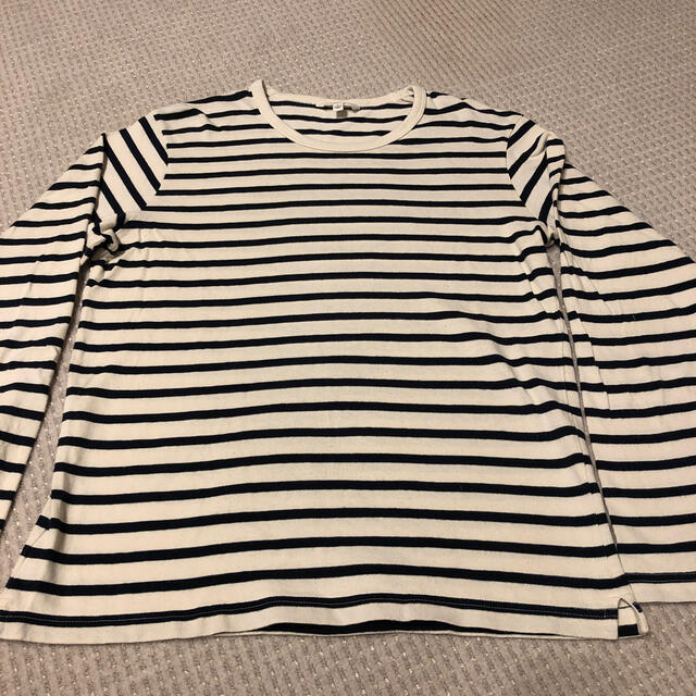 UNIQLO(ユニクロ)のクルーネックＴ(長袖) メンズのトップス(Tシャツ/カットソー(七分/長袖))の商品写真