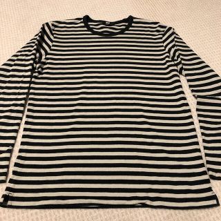 ユニクロ(UNIQLO)のクルーネックＴ(長袖)(Tシャツ/カットソー(七分/長袖))