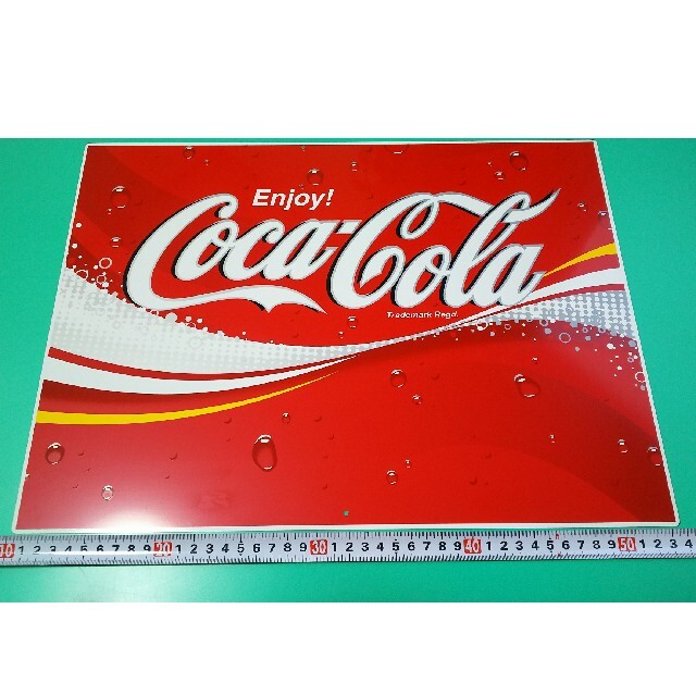 コカ・コーラ - 当時もの コカ・コーラ スチール製パネル