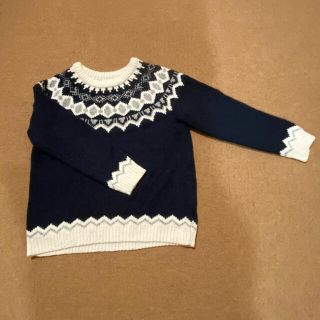 アースミュージックアンドエコロジー(earth music & ecology)の美品 Fサイズ earth music&ecology knit ニット(ニット/セーター)