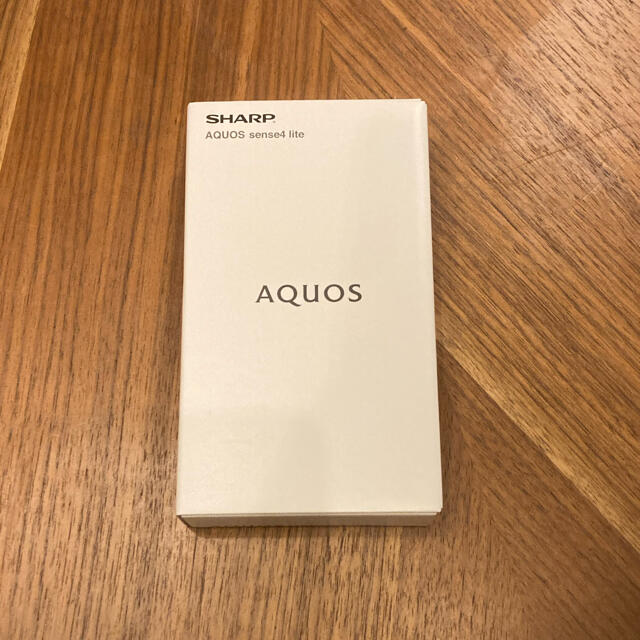 本日限り AQUOS sense4 lite シルバー 64GB simフリー ...