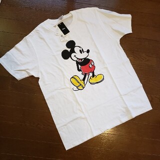 ディズニー(Disney)の新品　ミッキー　Tシャツ　フルーツオブザルーム(Tシャツ(半袖/袖なし))