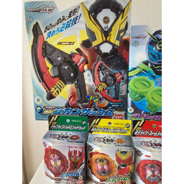 BANDAI(バンダイ)の【仮面ライダージオウ】まとめ売り　　最終値下げ エンタメ/ホビーのフィギュア(特撮)の商品写真