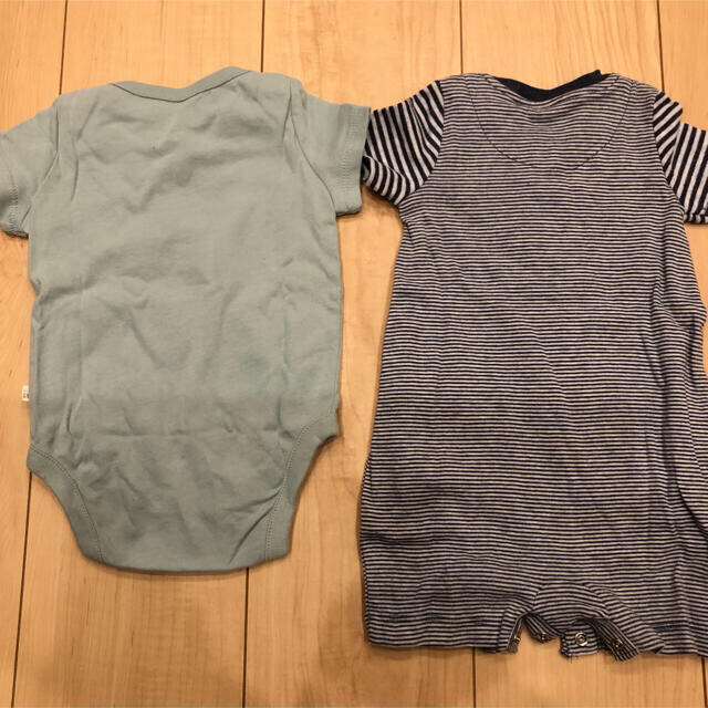 babyGAP(ベビーギャップ)のベビーギャップ　半袖ロンパース　60 キッズ/ベビー/マタニティのベビー服(~85cm)(ロンパース)の商品写真