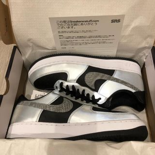 ナイキ(NIKE)のNIKE AIR FORCE 1  "SILVER SNAKE" 黒蛇 スネーク(スニーカー)