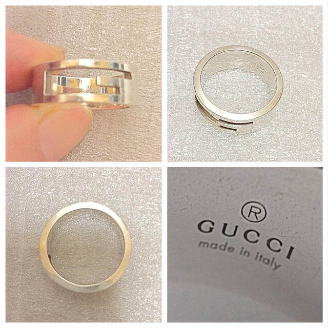 Gucci(グッチ)のGUCCI グッチ シルバー リング  レディースのアクセサリー(リング(指輪))の商品写真
