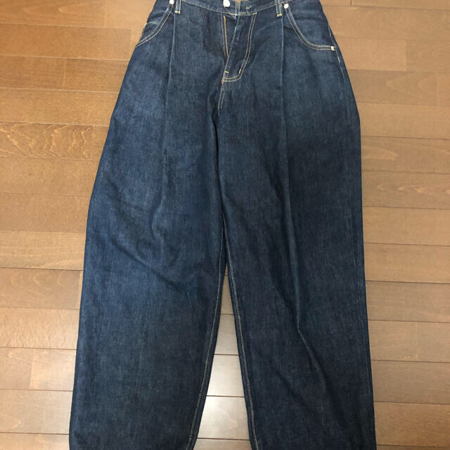 Jieda(ジエダ)のNEON SIGN Wide Denim Slacks インディゴ　サイズ44 メンズのパンツ(デニム/ジーンズ)の商品写真