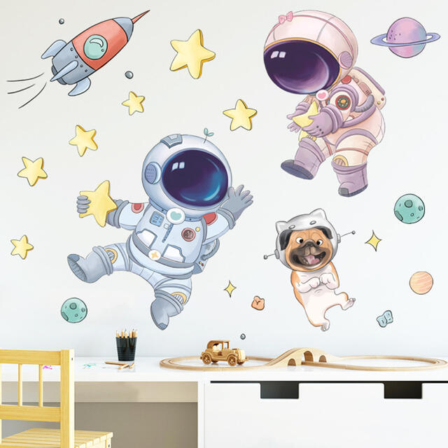 M139ウォールステッカー アートシール 壁紙 インテリア 星空の表面宇宙飛行士の通販 By Coco S Shop ラクマ M139ウォールステッカー アートシール 壁紙 インテリア 星空の表面宇宙飛行士の通販 By Coco S Shop ラクマ