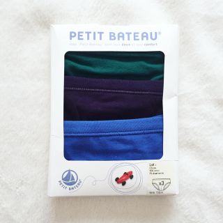 プチバトー(PETIT BATEAU)のプチバトー ブリーフ3枚セット(下着)