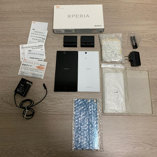 ソニー(SONY)のジャンク Xperia Z Ultra 2台（白、黒）+ 新品バッテリー(スマートフォン本体)