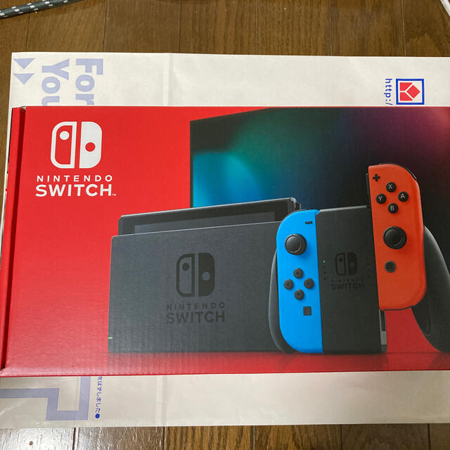 Nintendo Switch ネオンブルー　本体　新品