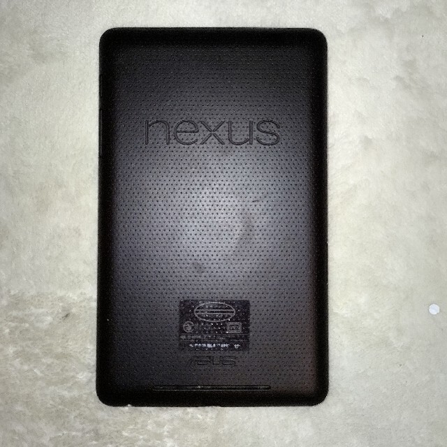 NEXUS7(ネクサス7)のASUS Nexus7(2012) 32GB WiFi+3Gモデル スマホ/家電/カメラのPC/タブレット(タブレット)の商品写真