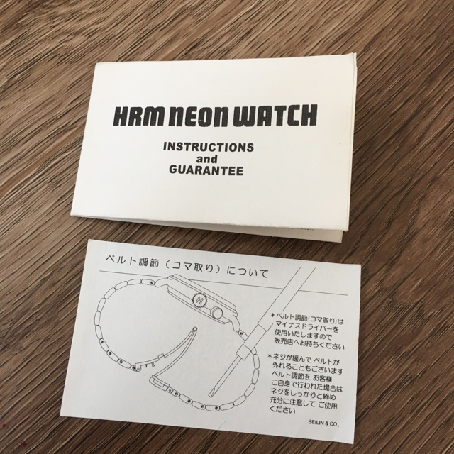 HOLLYWOOD RANCH MARKET(ハリウッドランチマーケット)のひまわり様専用　HRM ネオンウォッチ　時計　BLUE BLUE  メンズの時計(腕時計(アナログ))の商品写真