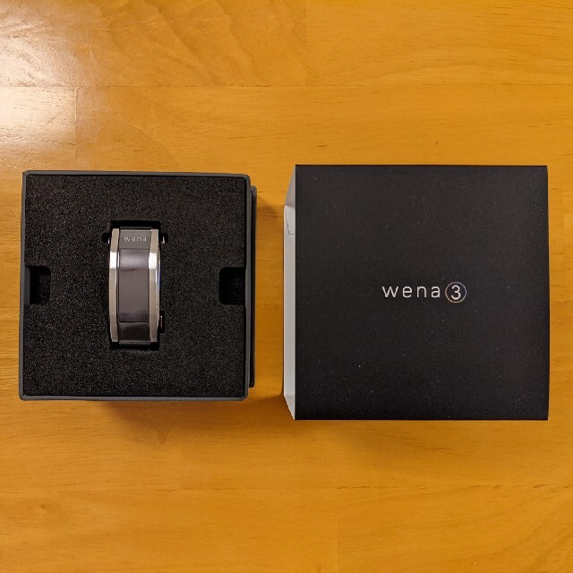 wena3 rubber black（エンドピースコネクター付）