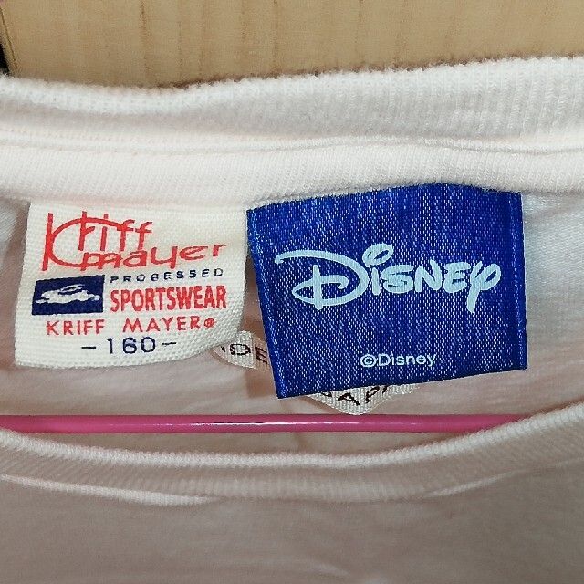 KRIFF MAYER(クリフメイヤー)のKRIFF MAYER　ミッキー　Tシャツ　160cm　レディース レディースのトップス(Tシャツ(半袖/袖なし))の商品写真