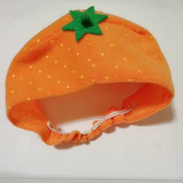 ねこのかぶりもの　みかん🍊 その他のペット用品(猫)の商品写真