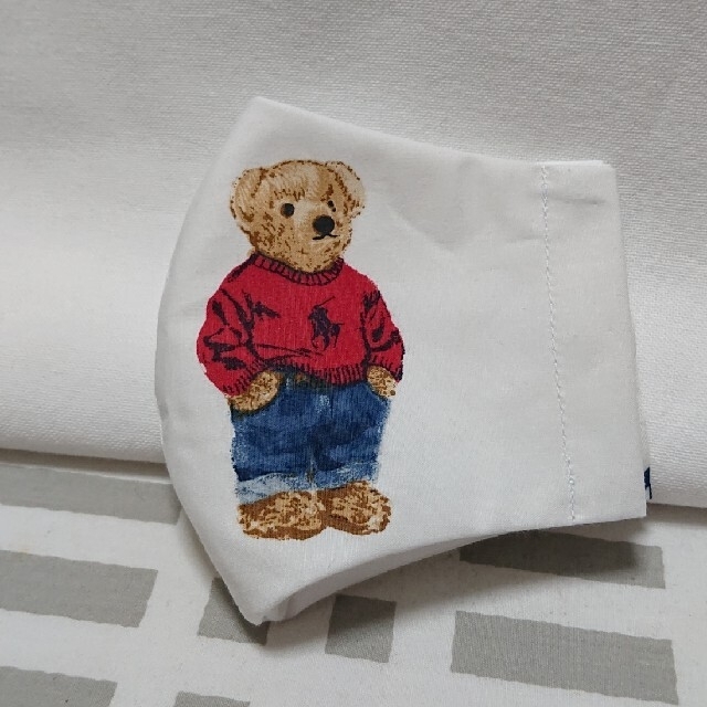 ハンドメイド テディベア くま インナーマスク
