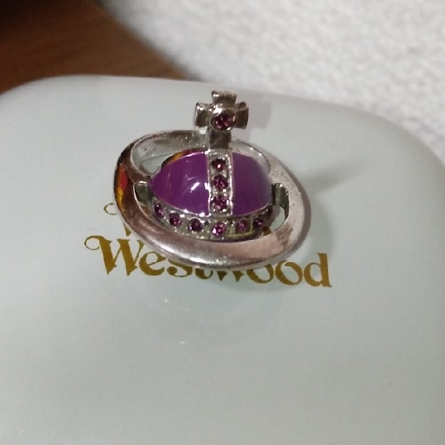 Vivienne Westwood　オーブ　リング　パープル