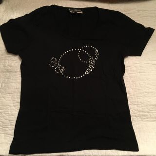 サルヴァトーレフェラガモ(Salvatore Ferragamo)のフェラガモ　黒　Tシャツ　3回着用のみ(Tシャツ(半袖/袖なし))