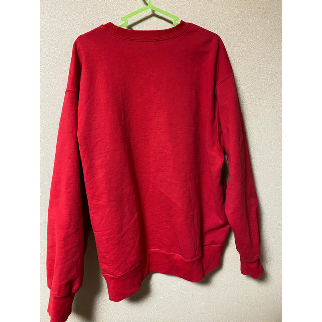 Supreme Futura Logo Crewneck Red Large