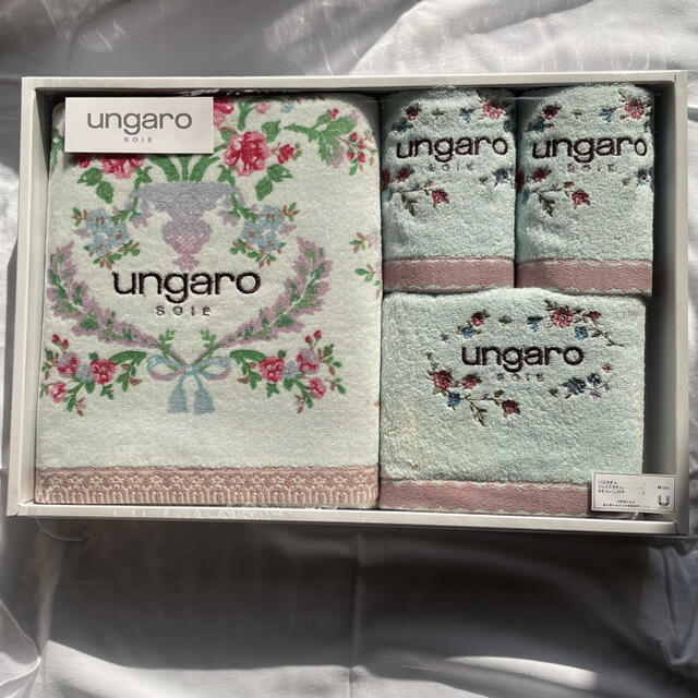 新品　ungaro タオルセット