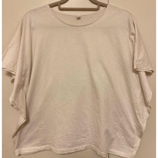 ユニクロ(UNIQLO)のUNIQLO マーセライズコットンT オフホワイト(Tシャツ(半袖/袖なし))