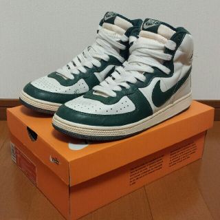 ナイキ(NIKE)の2008 NIKE TERMINATOR HIGH(VNTG) 白/緑US11(スニーカー)