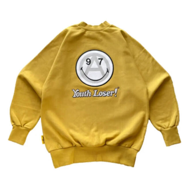 マスタードサイズYouth Loser Verdy Anarchy smile sweat 新品