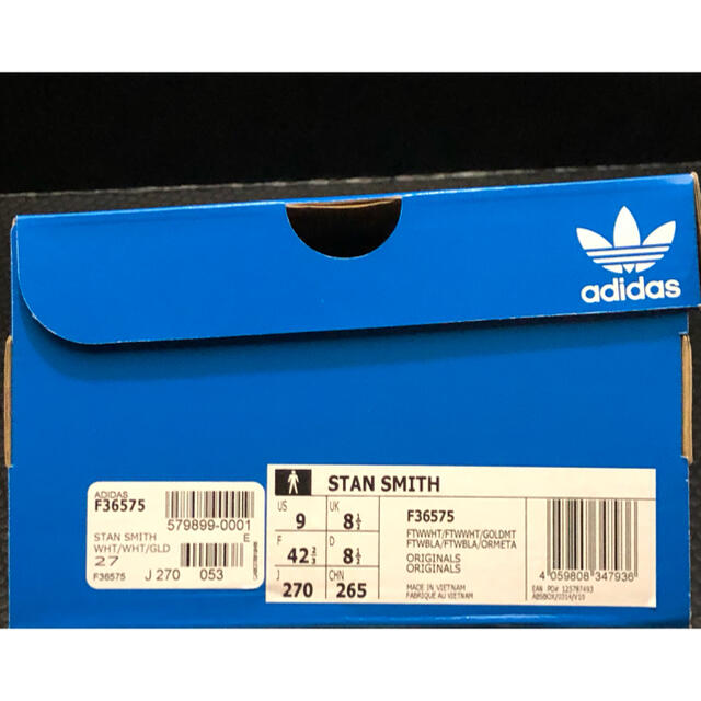 adidas(アディダス)の新品　未使用　adidas Stan Smith F36575 27cm メンズの靴/シューズ(スニーカー)の商品写真