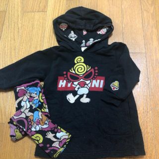 ヒステリックミニ(HYSTERIC MINI)のHysteric Mini ワンピース セット　デビルパンツ2枚(ワンピース)