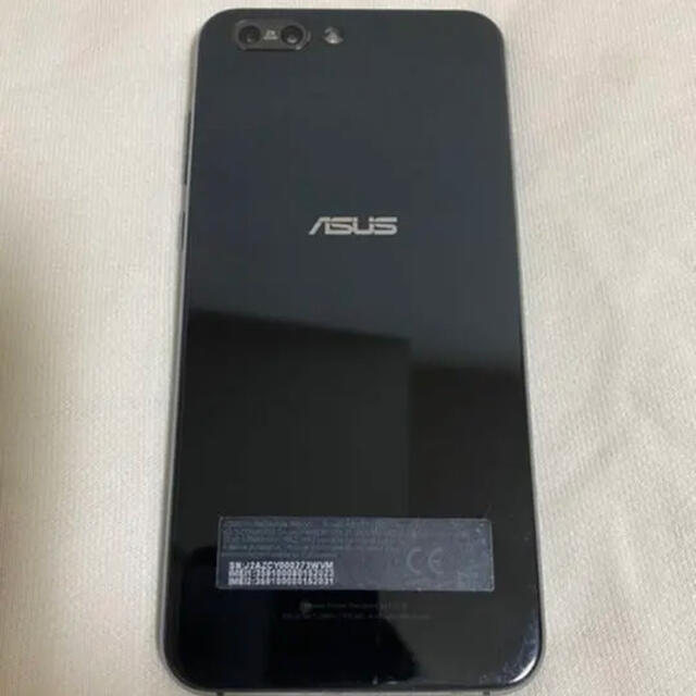 ASUS(エイスース)のZenFone 4 Pro SIMフリー 128GB ピュアブラック スマホ/家電/カメラのスマートフォン/携帯電話(スマートフォン本体)の商品写真