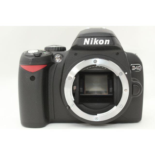 Nikon 一眼レフ D40 Wズームレンズセット☆Wifi転送カード付☆-