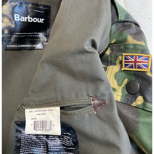 Barbour(バーブァー)のBABOUR COWEN COMANDO JACKET BEDALE バブアー メンズのジャケット/アウター(ミリタリージャケット)の商品写真