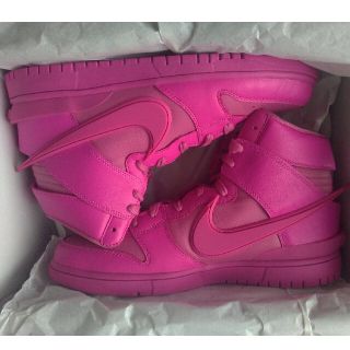 ナイキ(NIKE)のNIKE x AMBUSH DUNK HI PINK 29.0cm US11(スニーカー)