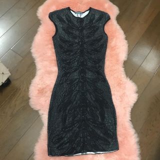 アレキサンダーマックイーン(Alexander McQueen)の✧︎アレキサンダーマックイーン✧︎ニット‎⋆ワンピース(ミニワンピース)