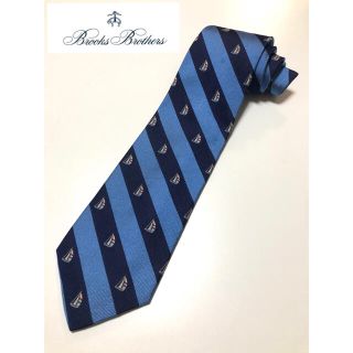 ブルックスブラザース(Brooks Brothers)のビンテージ旧タグ☆ブルックスブラザーズ ネクタイ☆レジメンストライプ✖️ヨット柄(ネクタイ)