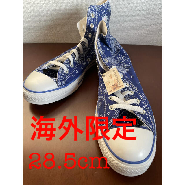 靴/シューズCONVERSE コンバースオールスター ハイカット バンダナ ペイズリー