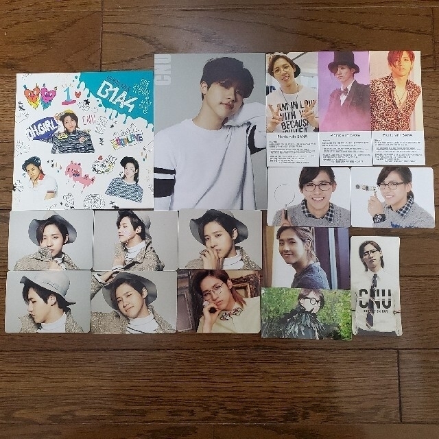 B1A4(ビーワンエーフォー)のB1A4 シヌ トレカ エンタメ/ホビーのCD(K-POP/アジア)の商品写真