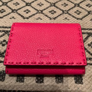 フェンディ(FENDI)の値下げしました！フェンディ　カードケース(名刺入れ/定期入れ)