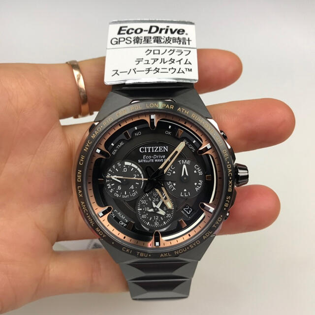 GPS衛星電波時計 世界限定 シチズン cc4025-82e レディース
