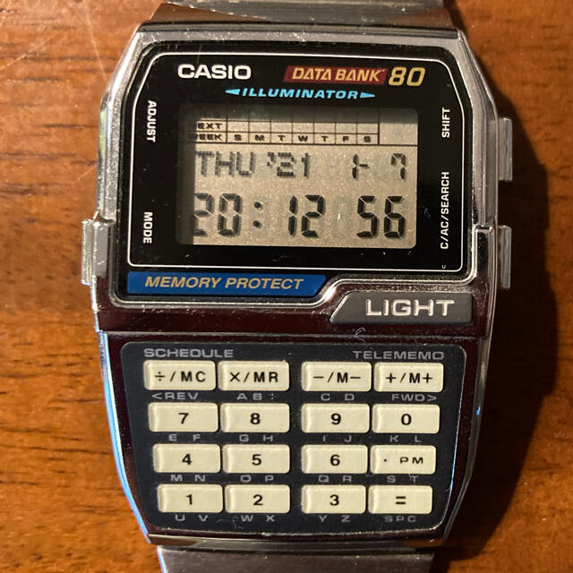 CASIO(カシオ)のカシオ　データバンク80 アンティーク メンズの時計(腕時計(デジタル))の商品写真