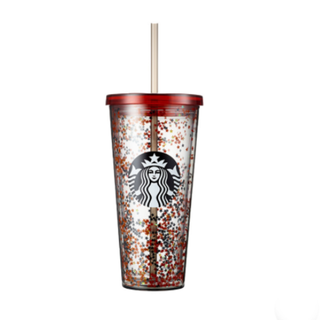 スターバックスコーヒー(Starbucks Coffee)の※在庫セール★韓国スタバ★ハロウィン限定★ハロウィングリッターコールドカップ(タンブラー)