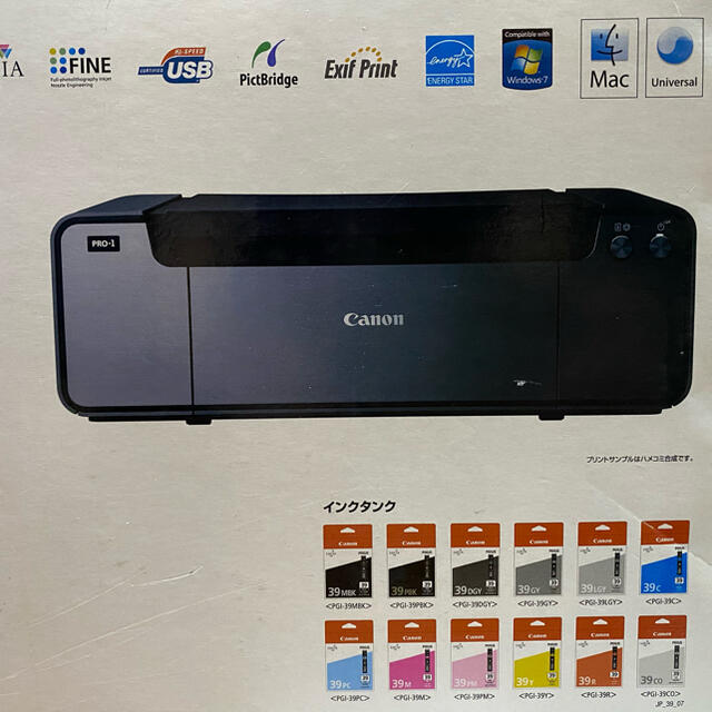 新品 未使用品 Canon PIXUS PRO-1 インクジェット プリンター