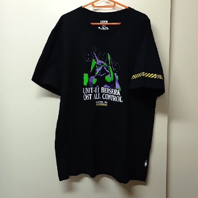 UNIQLO(ユニクロ)のEVANGELIONコラボTシャツ メンズのトップス(Tシャツ/カットソー(半袖/袖なし))の商品写真