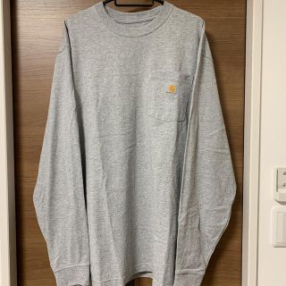 カーハート(carhartt)のCarhartt ロンＴ ライトグレー(Tシャツ/カットソー(七分/長袖))