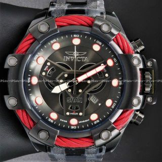 インビクタ(INVICTA)の最強シリーズ遂に入荷★迫力の黒赤カラー　INVICTA SHAQ 33655(腕時計(アナログ))