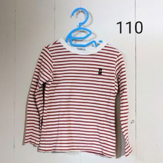 ダブルビー(DOUBLE.B)のHOTBISCUITS 110 ボーダー長袖Tシャツ(Tシャツ/カットソー)