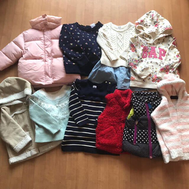 babyGAP(ベビーギャップ)のベビーギャップ ザラ　女の子　冬服まとめ売り キッズ/ベビー/マタニティのキッズ服女の子用(90cm~)(その他)の商品写真