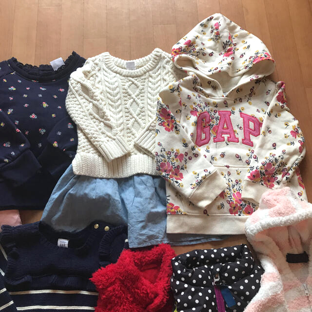 babyGAP(ベビーギャップ)のベビーギャップ ザラ　女の子　冬服まとめ売り キッズ/ベビー/マタニティのキッズ服女の子用(90cm~)(その他)の商品写真