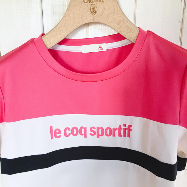 le coq sportif(ルコックスポルティフ)の【ルコック】半袖レディーステニスウェア　Lサイズ スポーツ/アウトドアのテニス(ウェア)の商品写真